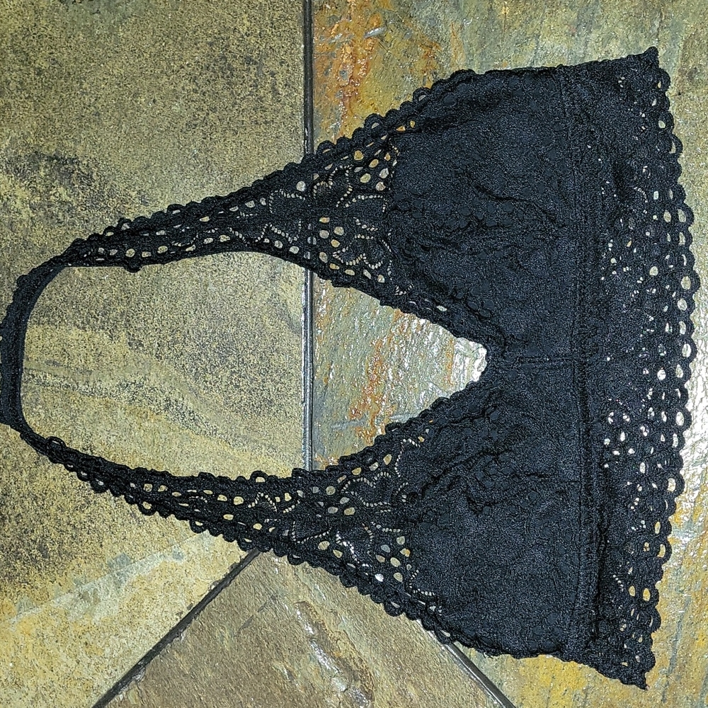 Aerie Cotton Lace Bralette